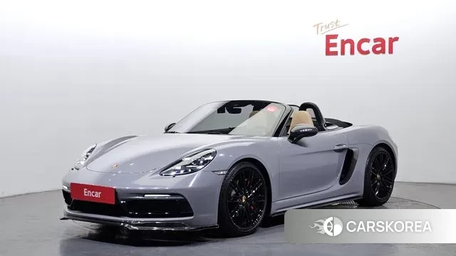 Porsche 718 Boxster 2019 Серый из Кореи