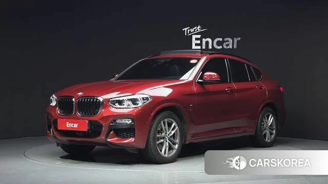 BMW X4 (G02) 2019 Красный из Кореи