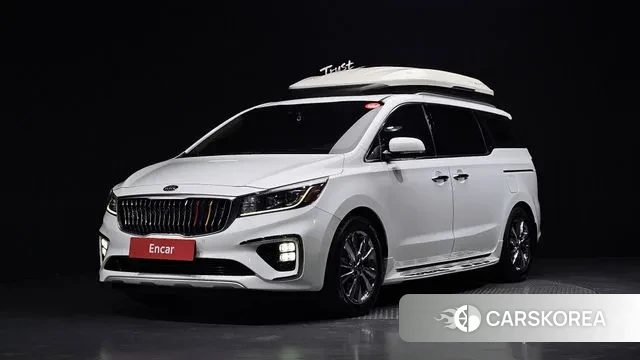 Kia The New Carnival 2018 Белый из Кореи