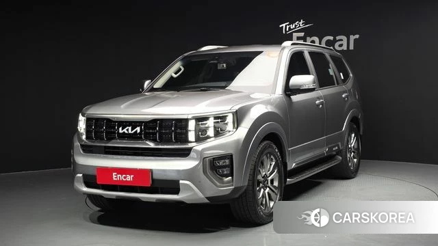 Kia Mohave Master 2023 Серебристо-серый из Кореи