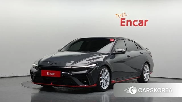 Hyundai The New Avante (CN7) 2024 Серебристо-серый из Кореи