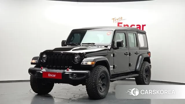 Jeep Wrangler (JL) 2018 Черный из Кореи