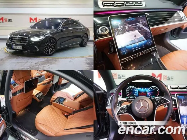 Mercedes-Benz S-Class W223 2022 Черный из Кореи