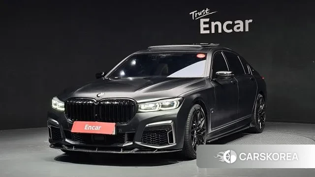 BMW 7 Series (G11) 2020 Черный из Кореи