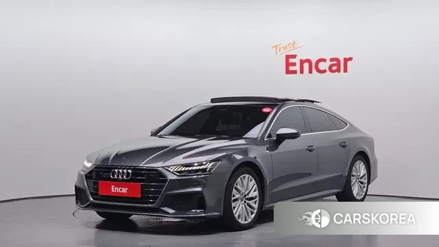 Audi A7 (4K) 2020 Серый из Кореи