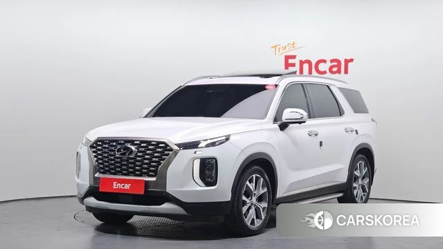 Hyundai Palisade 2019 Белый из Кореи