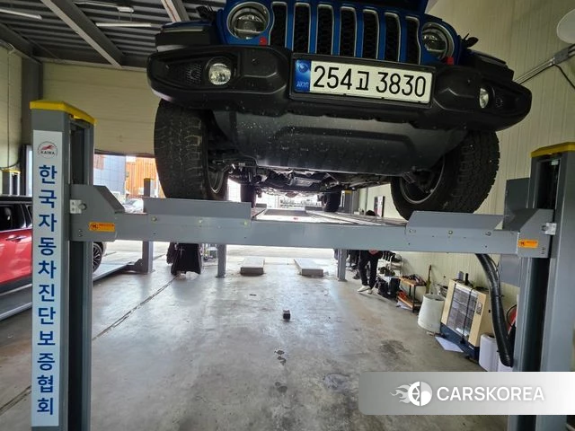 Jeep Wrangler (JL) 2022 Синий из Кореи