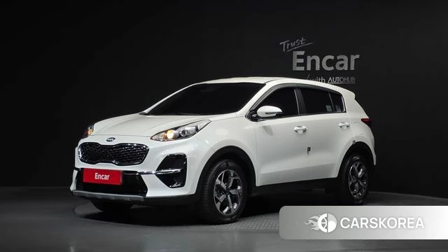 Kia Sportage The Bold 2021 Белый из Кореи