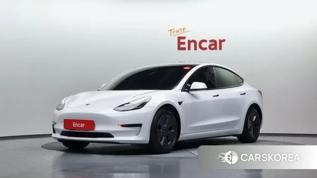 Tesla Model 3 2022 Белый из Кореи