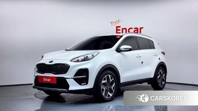 Kia Sportage The Bold 2019 Белый из Кореи