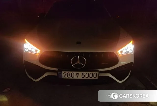 Mercedes-Benz CLA-Class C118 2020 Белый из Кореи
