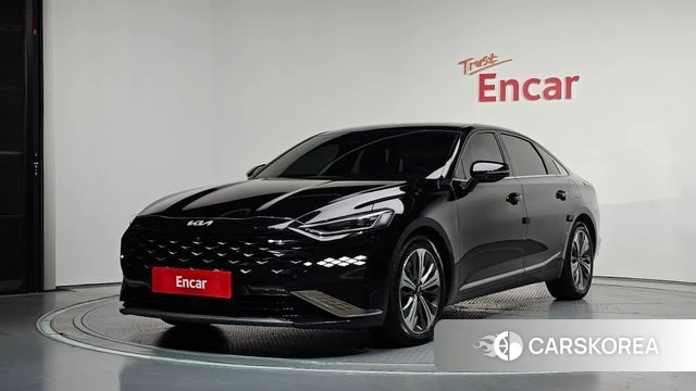 Kia K8 2021 Черный из Кореи