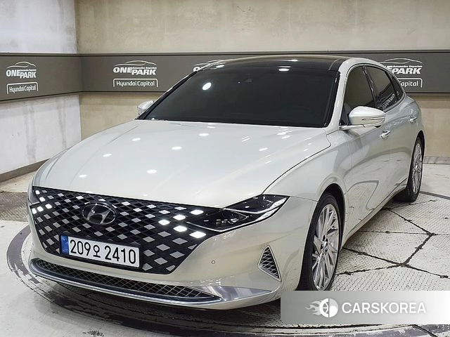 Hyundai The New Grandeur IG 2021 Серебристо-серый из Кореи