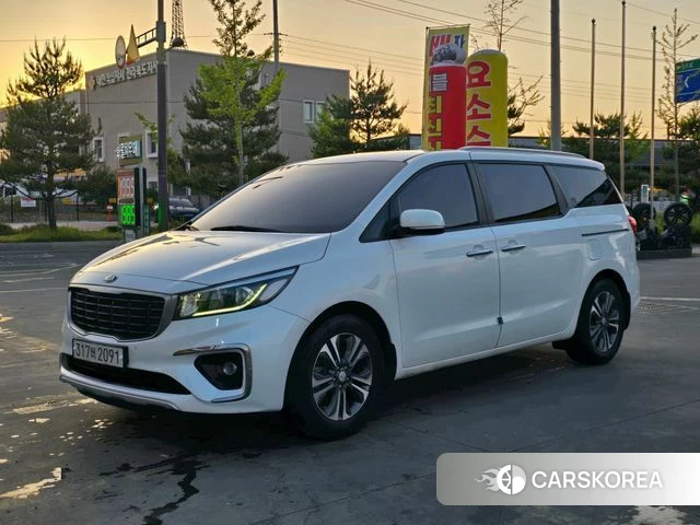 Kia The New Carnival 2018 Белый из Кореи