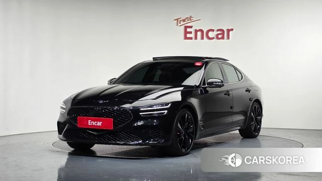 Genesis The New G70 2021 Черный из Кореи
