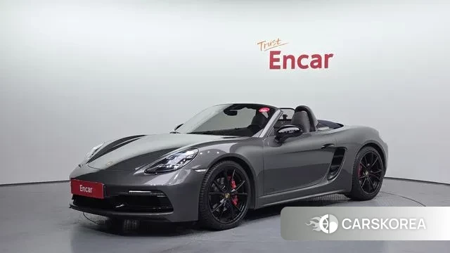 Porsche 718 Boxster 2018 Серый из Кореи