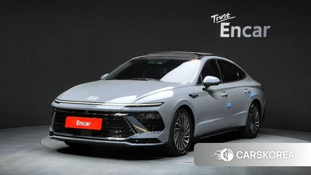 Hyundai Sonata D Edge Hybrid (DN8) 2024 Серый из Кореи