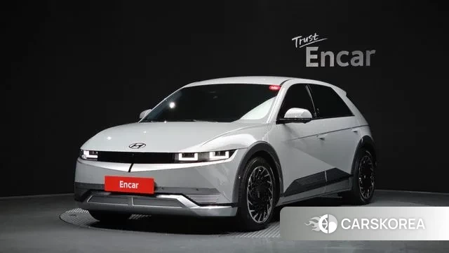 Hyundai Ionic 5 2022 Серебристо-серый из Кореи