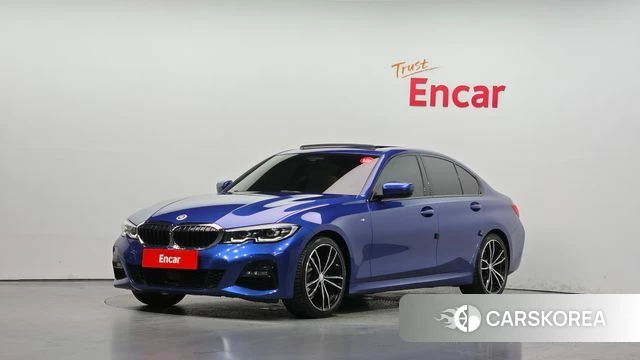 BMW 3 Series (G20) 2022 Синий из Кореи