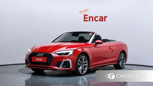 Audi A5 (F5) 2020 Красный из Кореи