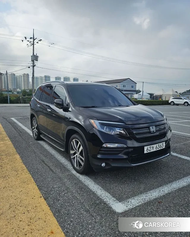 Honda Pilot 3rd generation 2018 Черный из Кореи