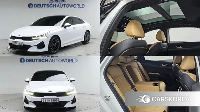 Kia K5 3rd generation 2020 Белый из Кореи