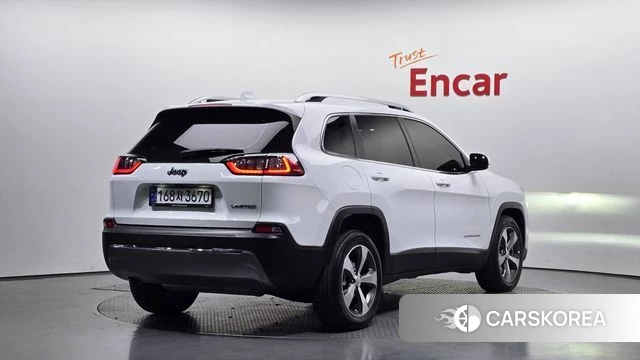 Jeep Cherokee (KL) 2020 Белый из Кореи