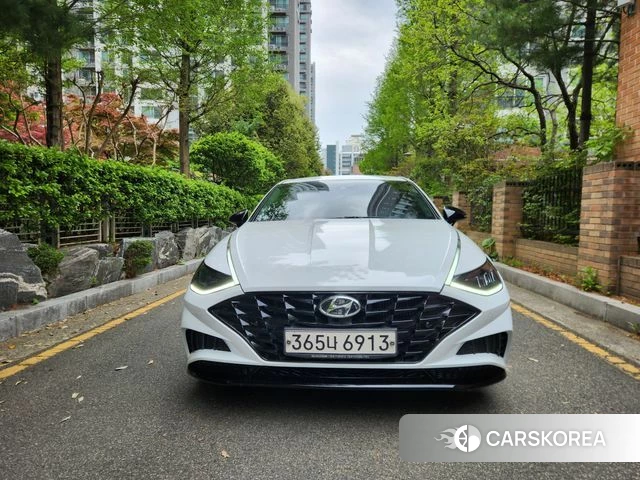 Hyundai Sonata (DN8) 2020 Белый из Кореи