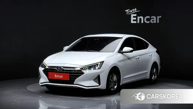 Hyundai The New Avante AD 2019 Белый из Кореи
