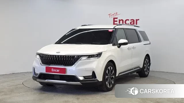Kia Carnival 4th generation 2020 Белый из Кореи