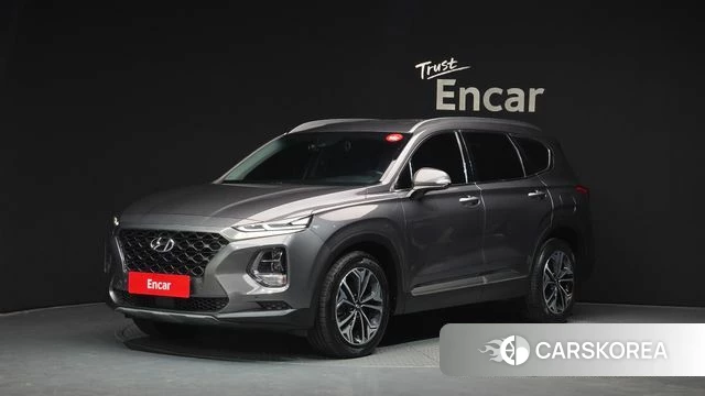 Hyundai Santa Fe TM 2018 Серый из Кореи