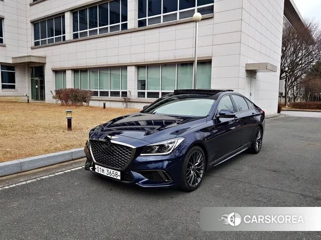 Genesis G80 2018 Синий из Кореи