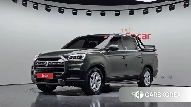 Ssangyong The New Rexton Sport 2023 Зеленый из Кореи