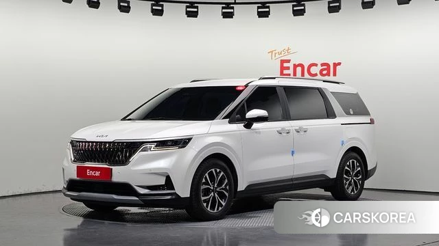 Kia Carnival 4th generation 2021 Белый из Кореи
