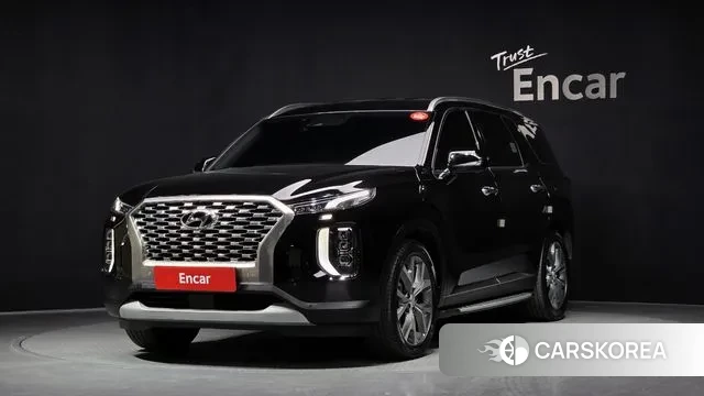 Hyundai Palisade 2021 Черный из Кореи
