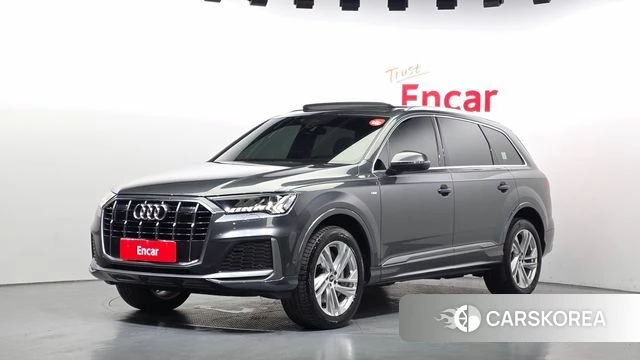 Audi Q7 (4M) 2022 Серый из Кореи
