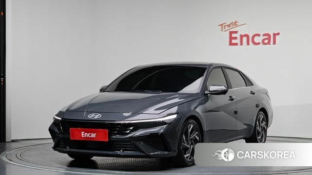 Hyundai The New Avante (CN7) 2024 Серый из Кореи