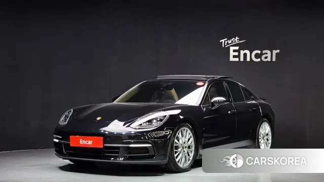 Porsche Panamera (971) 2018 Черный из Кореи