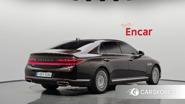 Genesis G90 2021 Коричневый из Кореи