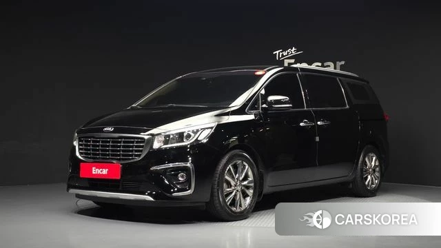 Kia The New Carnival 2019 Черный из Кореи
