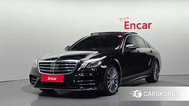 Mercedes-Benz S-Class W222 2018 Черный из Кореи
