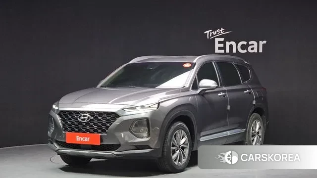 Hyundai Santa Fe TM 2020 Серый из Кореи