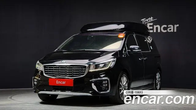 Kia The New Carnival 2019 Черный из Кореи