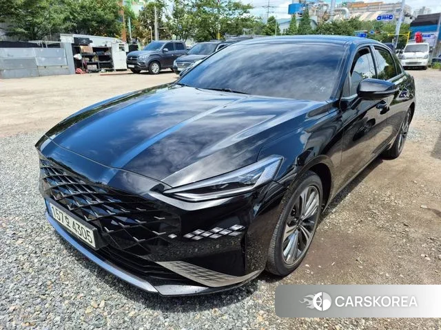 Kia K8 2021 Черный из Кореи