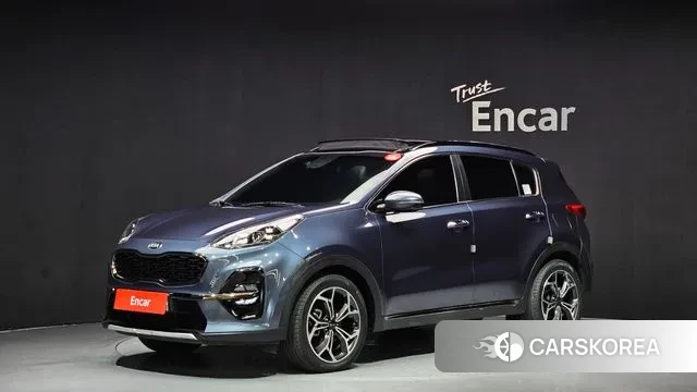 Kia Sportage The Bold 2018 Синий из Кореи