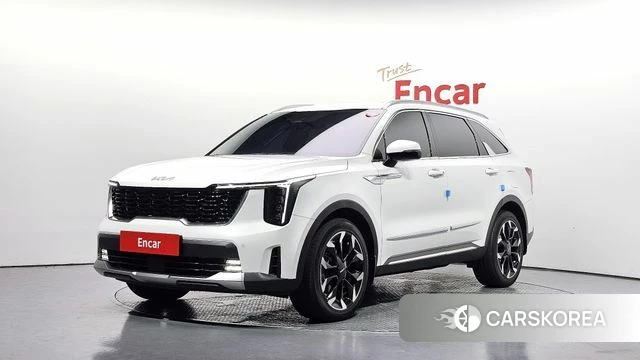 Kia The New Sorento 4th Generation 2024 Белый из Кореи