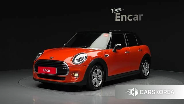 Mini Cooper 2018 Оранжевый из Кореи