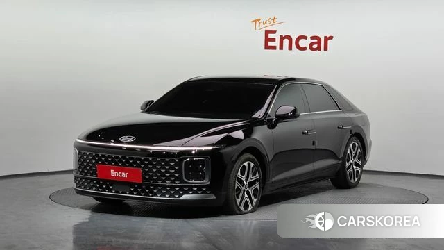 Hyundai Grandeur Hybrid (GN7) 2023 Черный из Кореи