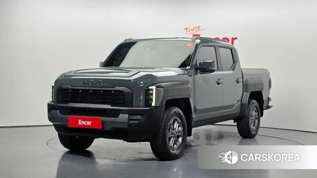 Kia Tasman 2025 Зеленый из Кореи