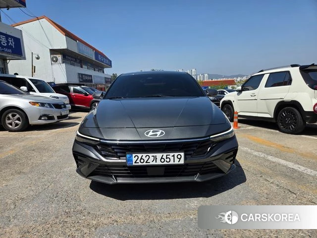 Hyundai The New Avante (CN7) 2024 Серый из Кореи